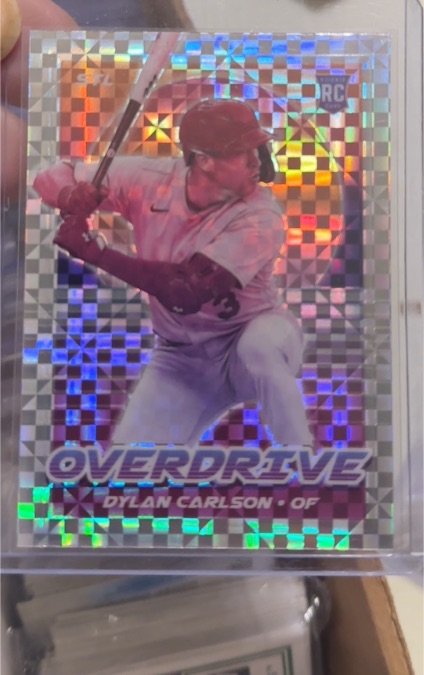 2021 Panini Chronicles Overdrive Building Blocks #21 Dylan Carlson — front