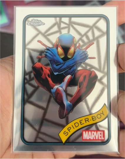 2025 Topps Chrome Marvel #57 Spider-Boy — front