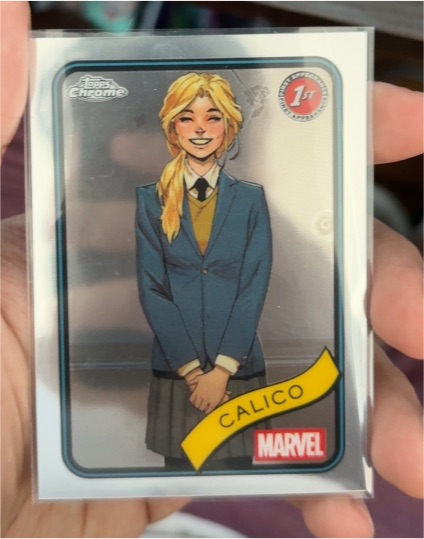 2025 Topps Marvel Chrome Calico 1st Appearance #67 Base — front