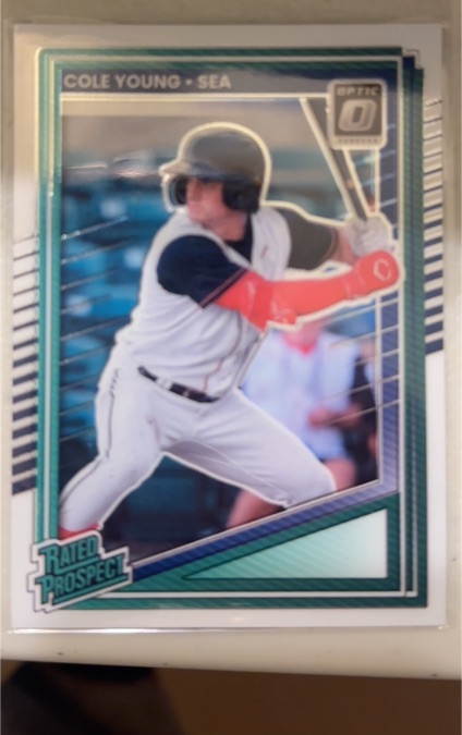 2025 Donruss Optic Rated Prospect #152 Cole Young — front