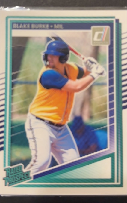 2025 Donruss #179 Blake Burke — front