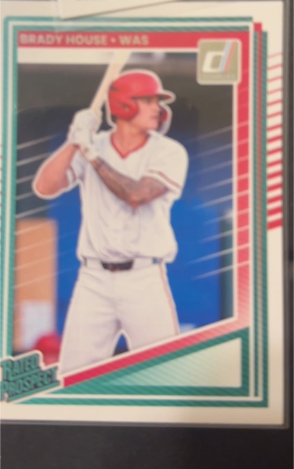2025 Donruss #150 Brady House Rated Prospect — front