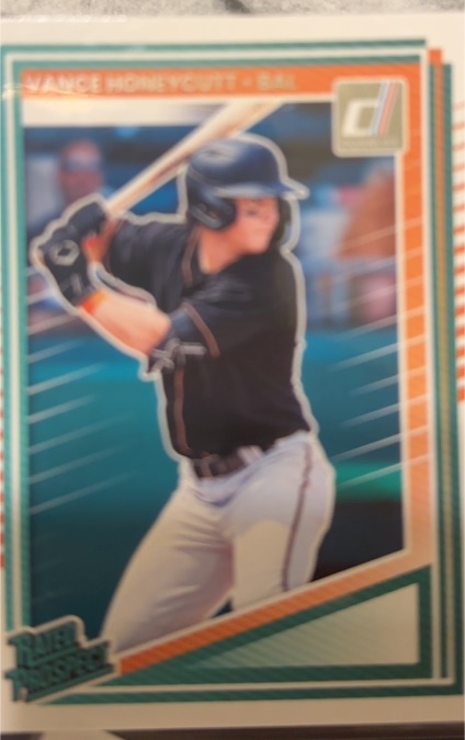 2024 Donruss Vance Honeycutt Rookie Card — front