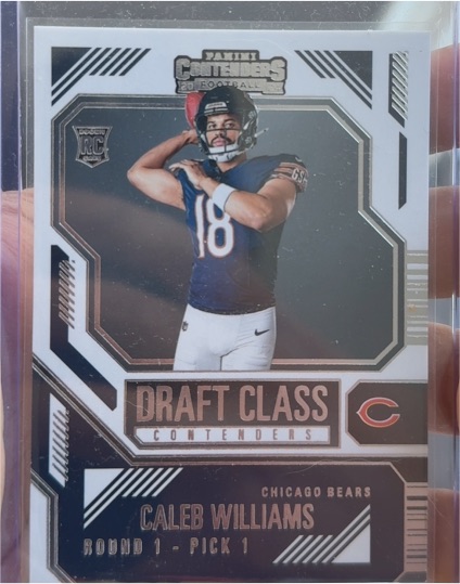 2024 Panini Contenders Draft Class #1 Caleb Williams — front