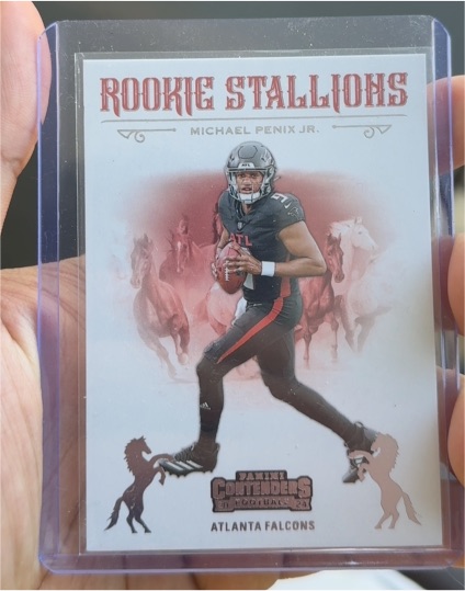 2024 Panini Contenders #10 Michael Penix Jr. — front