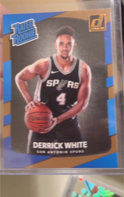 2017-18 Donruss #172 Derrick White — front