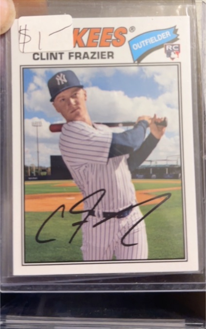 2018 Topps Archives #144 Clint Frazier RC — front
