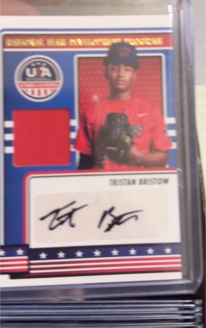 2023 Panini USA Baseball Stars & Stripes #NTDP-TR Tristan Bristow — front