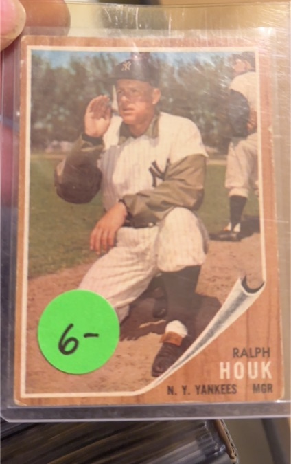 1962 Topps #88 Ralph Houk — front