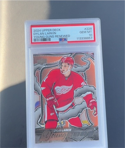 2024 Upper Deck #228 Dylan Larkin Young Guns Renewed — front