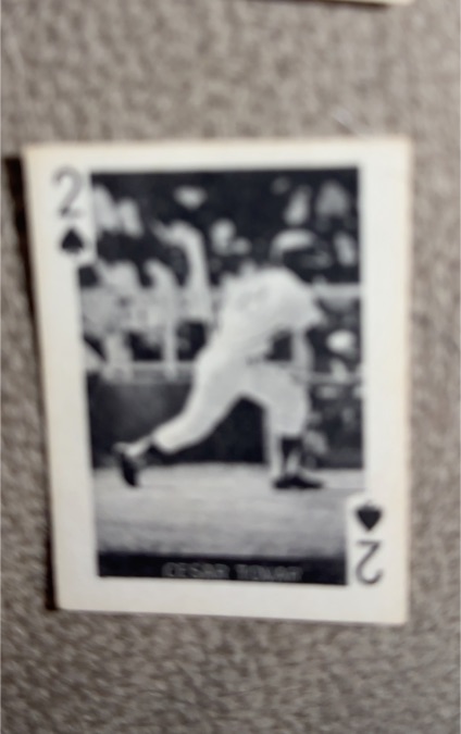 1969 Globe Imports #2 Oscar Taveras — front