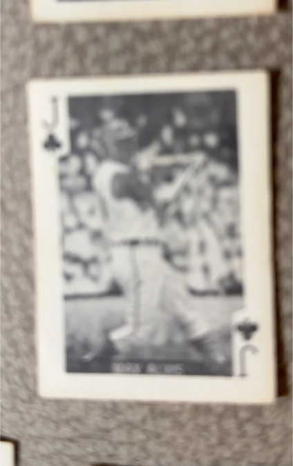 1969 Globe Imports 9 of Spades Willie Davis — front