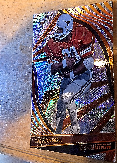 2023 Panini Chronicles Draft Picks Revolution #10 Earl Campbell — front