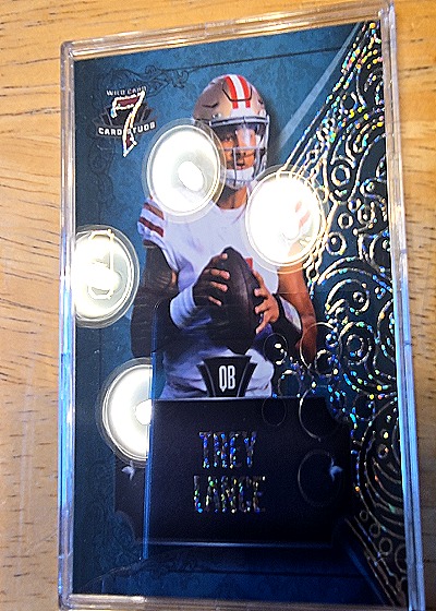 2023 Wild Card 7 Card Studs Trey Lance — front