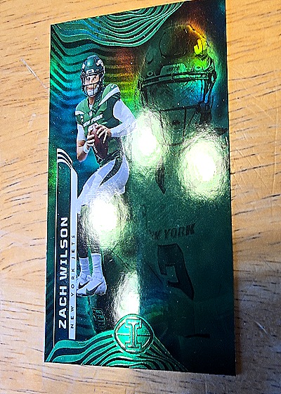 2022 Panini Illusions #76 Zach Wilson — front