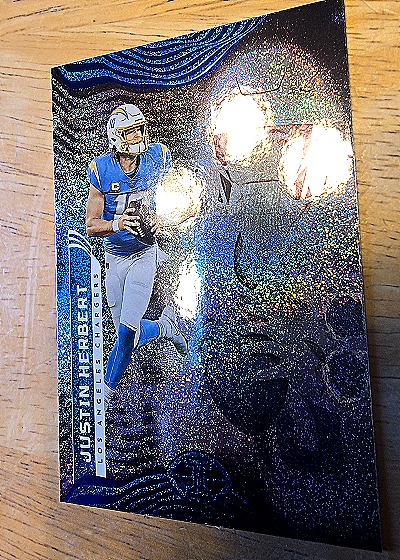 2022 Panini Illusions Football #48 Justin Herbert — front