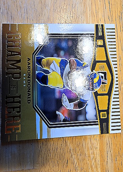 2018 Score Football PH-AD Aaron Donald — front