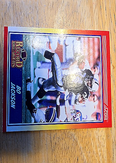1990 Score #234 Bo Jackson — front