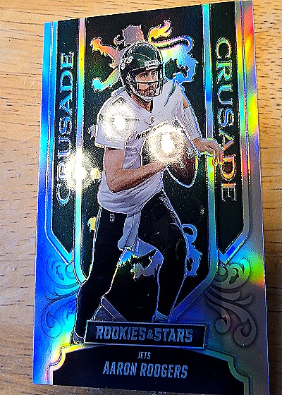 2023 Panini Rookies and Stars Crusade #CR-18 Aaron Rodgers — front