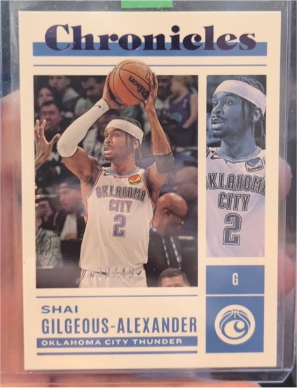 2022-23 Panini Chronicles #17 Shai Gilgeous-Alexander — front