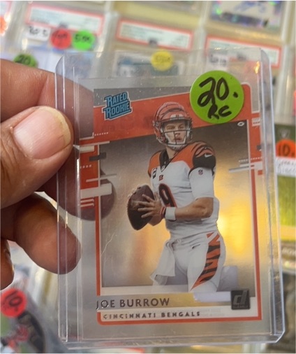 2020 Donruss Optic #301 Joe Burrow — front