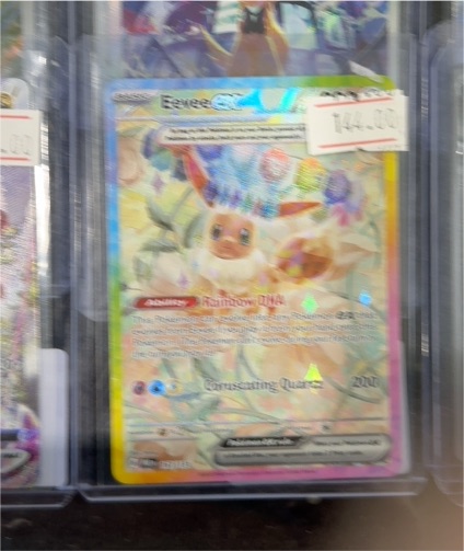 2024 Pokémon SV8a #223 Eevee EX Terastal Festival Special Art Rare — front