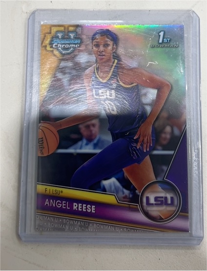 2023-24 Bowman Chrome #49 Angel Reese — front