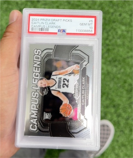 2024 Panini Prizm Draft Picks Campus Legends #5 Caitlin Clark — front