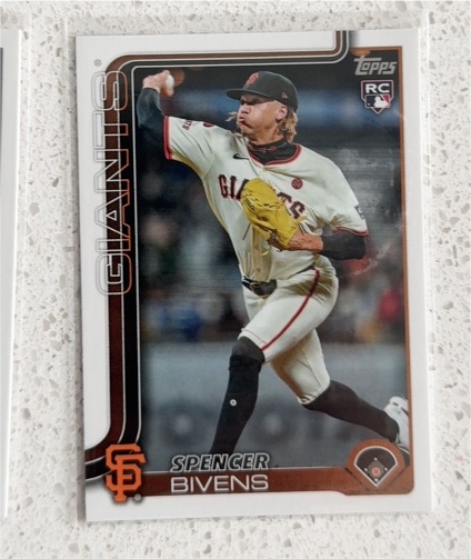 2025 Topps Series 2 #537 Spencer Bivens — front