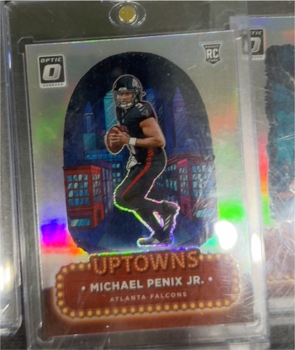 2024 Panini Donruss Optic #9 Michael Penix Jr Uptowns — front