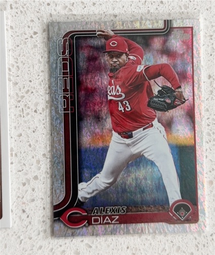 2025 Topps Series 2 #434 Alexis Diaz — front