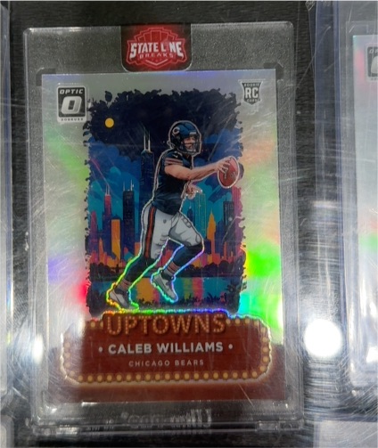 2024 Panini Donruss Optic #1 Caleb Williams Uptowns Rookie — front
