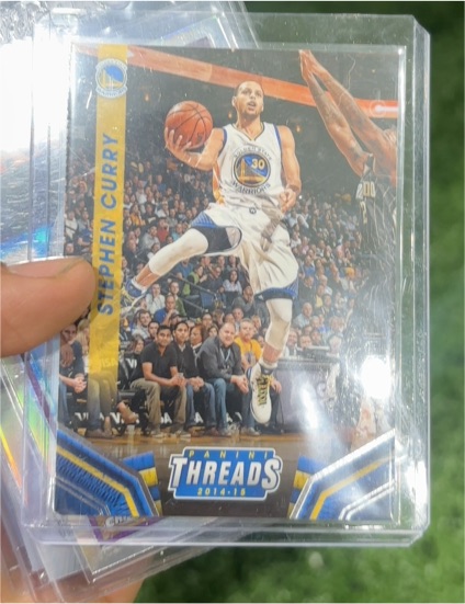 2014-15 Panini Threads #173 Stephen Curry — front