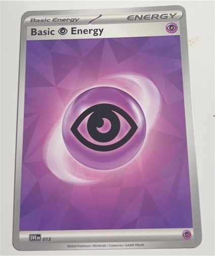 2024 Pokémon Prismatic Evolutions #013 Basic Psychic Energy — front