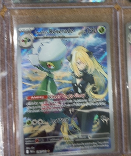 2025 Pokémon Scarlet & Violet #184 Cynthia's Roserade — front