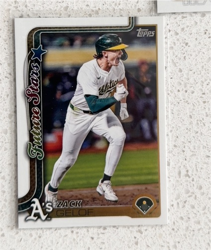 2025 Topps Series 2 #617 Zack Gelof Future Stars — front