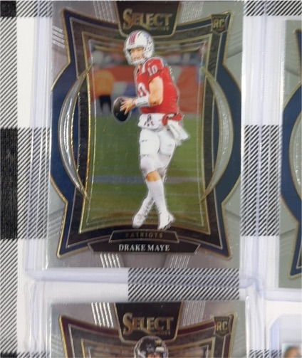 2024 Panini Select #27 Drake Maye — front