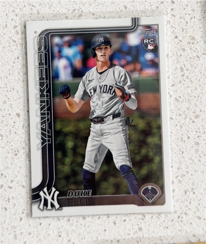 2025 Topps Series 2 #599 Duke Ellis Rookie Card — front