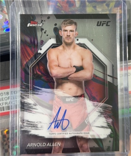 2024 Topps Finest UFC #FA-ADA Arnold Allen — front