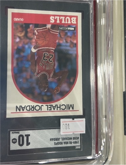 1989-90 NBA Hoops #200 Michael Jordan — front
