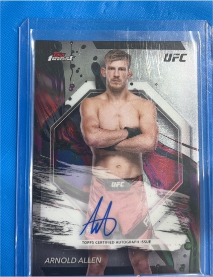 2024 Topps Finest UFC #FA-ADA Arnold Allen — front