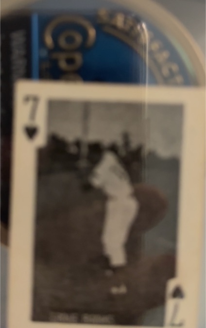 1969 Globe Imports #7 Ernie Banks — front