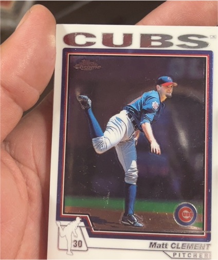2004 Topps Chrome #197 Matt Clement — front