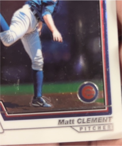 2002 Topps Chrome Update #USC144 Matt Clement — front