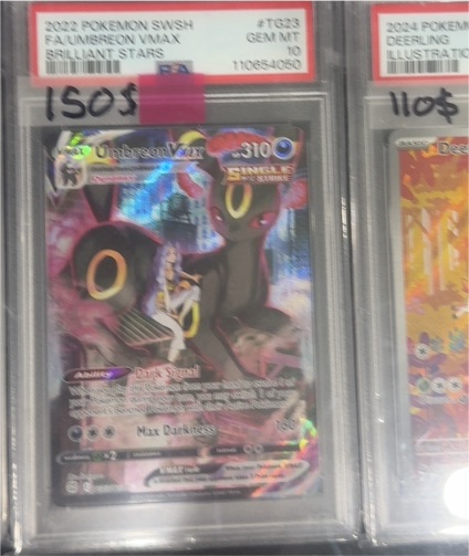 2022 Pokémon SWSH Brilliant Stars #TG23 Umbreon VMAX — front