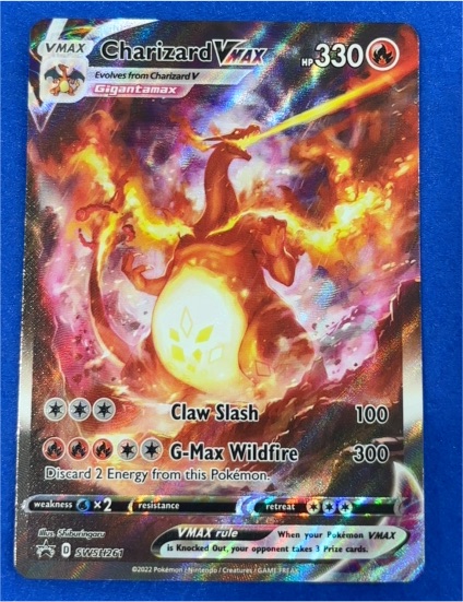 2022 Pokémon SWSH261 Charizard VMAX — front