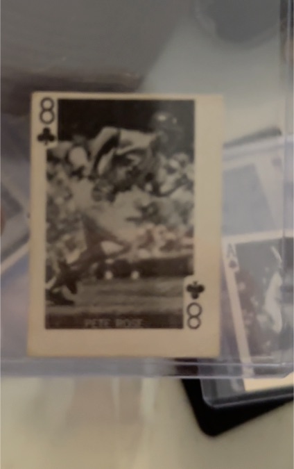 1969 Globe Imports #8C Pete Rose — front
