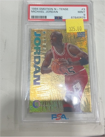 1994-95 Skybox Emotion N-Tense #3 Michael Jordan — front