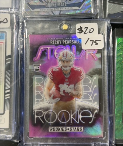 2024 Panini Rookies & Stars Stellar Rookies #SR-RPL Ricky Pearsall — front