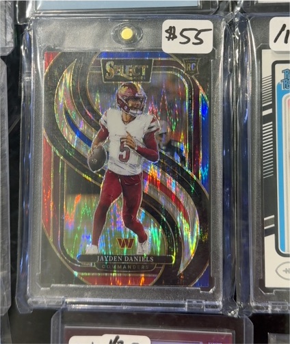2024 Panini Select #112 Jayden Daniels — front